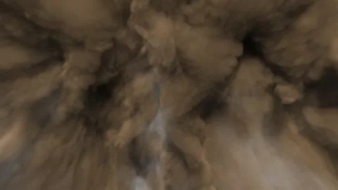 Sepia Smoke Transition Stock Footage 283772155