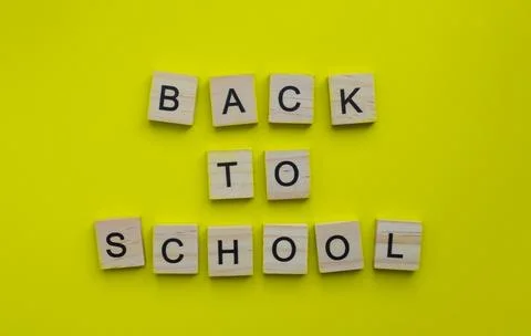 September 1, Knowledge Day, Back to school, minimalistic banner with the in.. Stock Photos