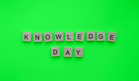 September 1, Knowledge Day, Back to school, minimalistic banner with the in.. Stock Photos