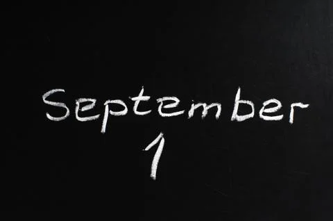 September 1 스톡 사진