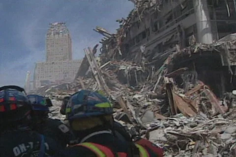 September 11  2001 Attacks on World Trade Center - Search and rescue Part D Stock Footage 248907382