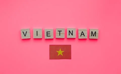 September 2, Vietnam Independence Day, Vietnam flag, minimalistic banner wi.. Stock Photos