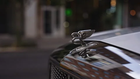 September 3 2023 NYC: Bentley Insignia close up on the street 库存影片 254151753