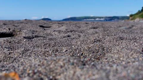 September at the beach Foto stock