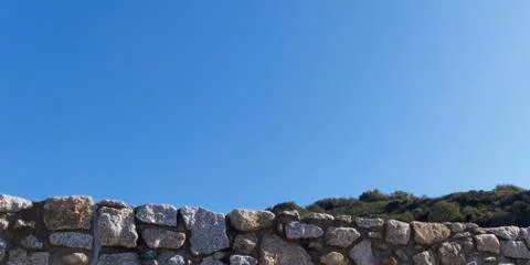 September at the beach Foto stock