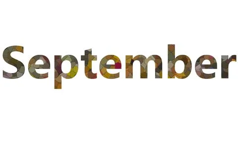 September Stock Illustration