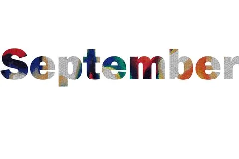 September Stock Illustration