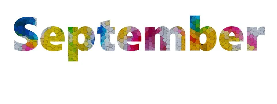 September Stock Illustration