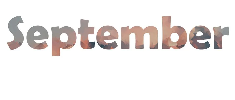 September Stock Illustration