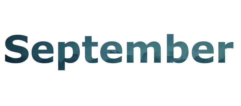 September Stock Illustration