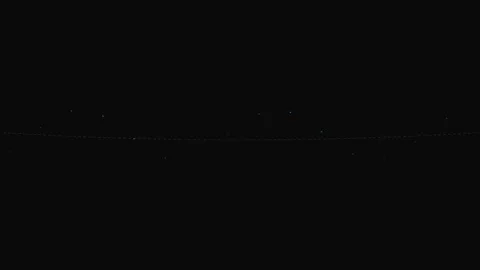 A sequence of blue data points plotted against a stark black background Stock Footage 339617625