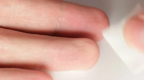 Sequence: Lancet for finger pricking Vídeos de archivo 11734320