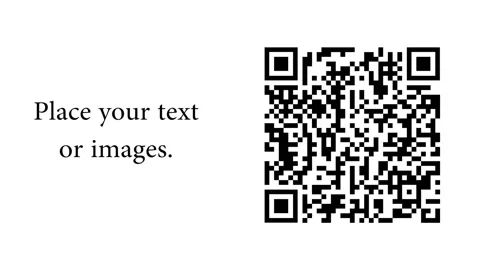 Sequence of QR codes on a white background. The QR codes encoded examples of  Video stock 176887803