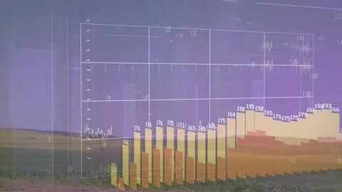 Sequence starting over plain translucent 3D bars appearing, growing then fading Stock Footage 334115632