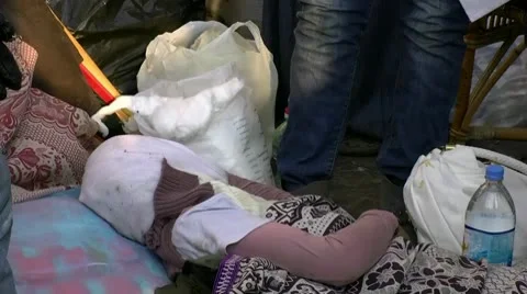 Sequence wounded in tahrir square Видео 10603128