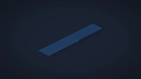 Sequential Blue Loading Progress Bar Animation Dark Space Background Stock Footage 332935411