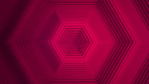 Sequential movement of the crimson circles rings. The concept of wave and motion Stock Footage 157022294