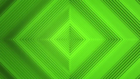 Sequential movement of the green square rings. The concept of wave and motion. M Stock Footage 157020091