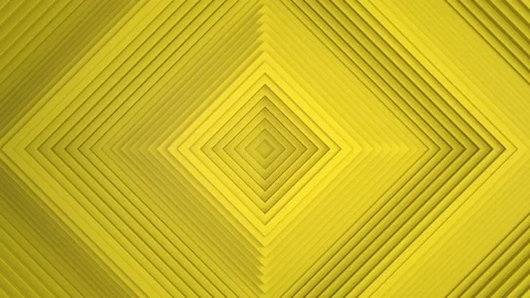 Sequential movement of the yellow rombov rings. The concept of wave and motion.  Stock Footage 157015003