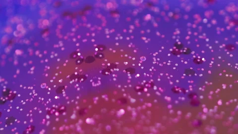 Sequin flow bokeh circles texture neon liquid wave Video stock 279527341