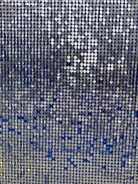 Sequined surface with metallic shimmer texture for abstract background or f.. Stock Photos