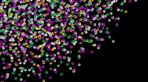 Sequins. Rhinestones. Beads. 3d sequins embroidery. Glitter sparkles. Stock-Illustration