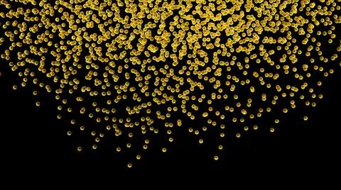 Sequins. Rhinestones. Beads. 3d sequins embroidery. Glitter sparkles. Stock-Illustration