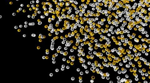 Sequins. Rhinestones. Beads. 3d sequins embroidery. Glitter sparkles. Ilustração Stock