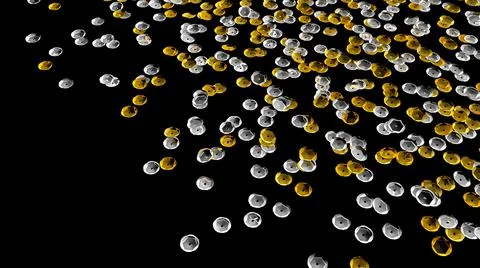 Sequins. Rhinestones. Beads. 3d sequins embroidery. Glitter sparkles. Ilustração Stock