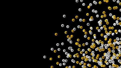 Sequins. Rhinestones. Beads. 3d sequins embroidery. Glitter sparkles. Stock-Illustration