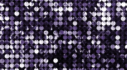 Sequins violet sparkling reflective background Stock Footage 55340517