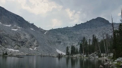 Sequoia Lake Timelapse Stock Footage 80139618
