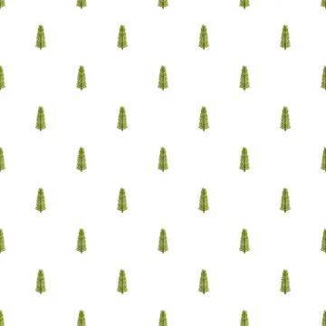Sequoia leaf pattern seamless Stockillustratie
