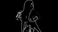 ser-16 - Neon silhouette dancer master with alpha channel for colorizing HD Footage