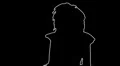 ser-18 - Neon silhouette dancer master with alpha channel for colorizing HD Footage