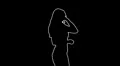ser-28 - Neon silhouette dancer master with alpha channel for colorizing HD Footage