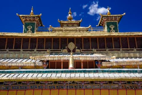 Sera Monastery - Tibet Stock Photos
