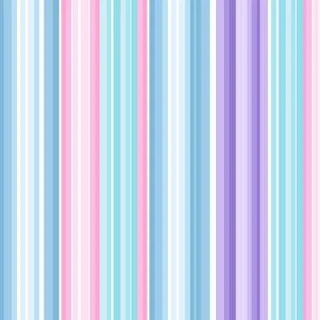 Serape seamless pattern of multicolored pastel stripes in Mexican traditional Stock Illustration