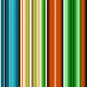 Serape seamless pattern of multicolored stripes in MexicSerape seamless pattern Stock Illustration