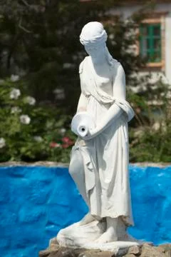 Seraphim sculpture Stockfoto's