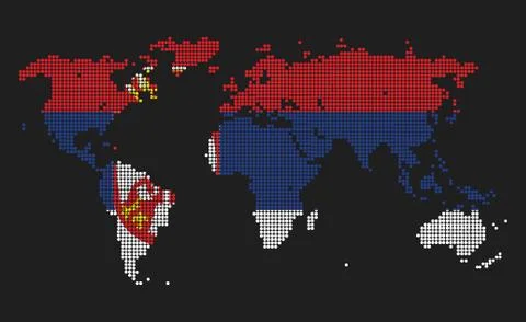 Serbia Stock Illustration