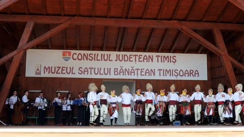Serbian dancers Stock Footage 113959863