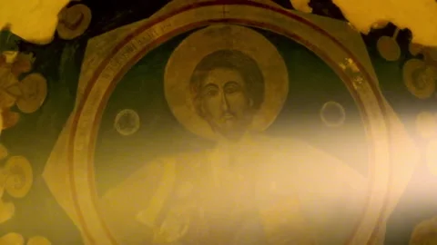 Serbian medieval monastery of Saint Nicholas in Petrovo, Bosnia and Herzegovina. Vidéo 217975580