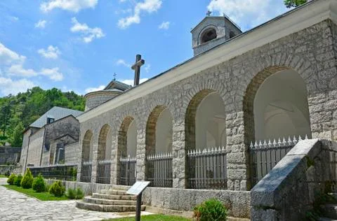Serbian Orthodox Monastery Stock Photos