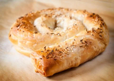 Serbian pie Stock Photos