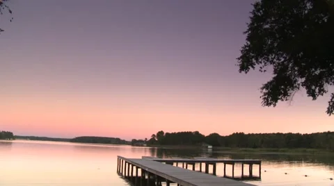 Seren lake pan Stock Footage 921158