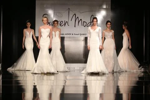 Seren Moda Catwalk Stock Photos