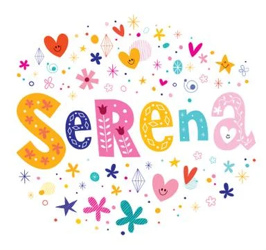 Serena 스톡 일러스트