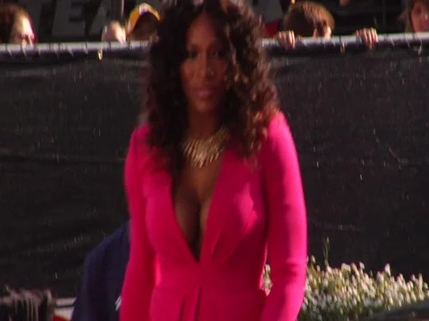 Serena williams cheap pink dress