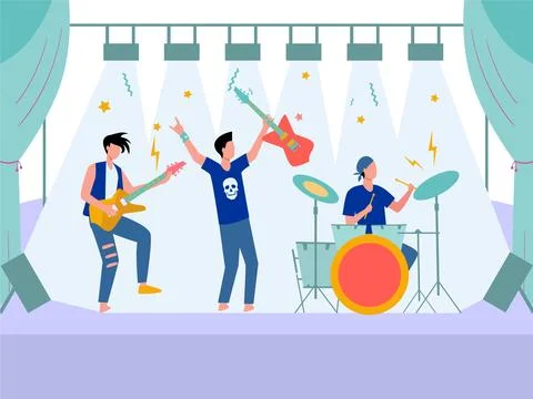 Serenade Concept Illustration Stock Illustration